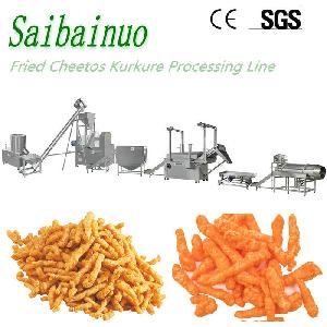 Corn Curls Niknaks Kurkure Making Machine Cheetos Processing Line