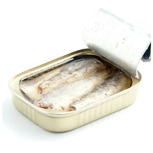 Canned sardine in oil