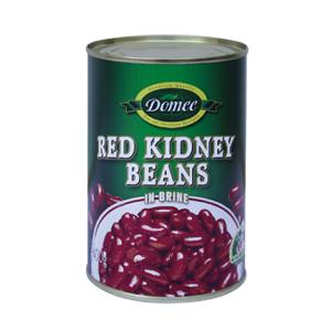 Canned red kidney beans in brine