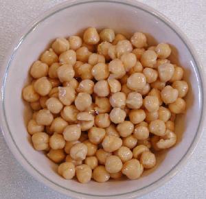 Canned chick peas