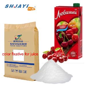 Food Grade Color Protector Fixative Compound Antioxidative Stabilizer For Cherry Juice Beverage
