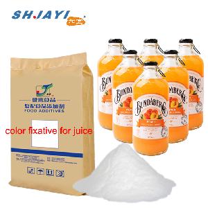 Food Grade Color Protector Fixative Compound Antioxidative Stabilizer For Peach Juice Beverage