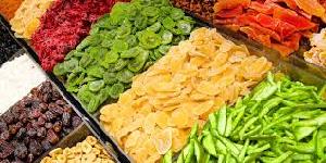 dried fruit and vegetables