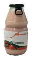 220g Strawberry Flavor Glass Bottle Lactobacillus Yoghurt Drink