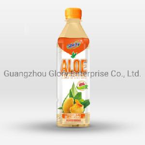 500ml Aloe Vera Drink Mango Flavor with 5% Aloe Vera Pulp