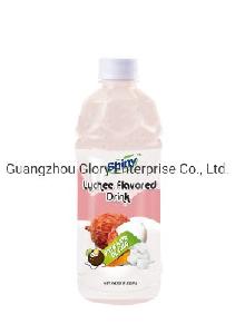 320ml Lychee Flavored Juice Drink with Nata De Coco