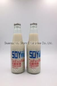 300ml Glass Bottle Natural Soy Milk