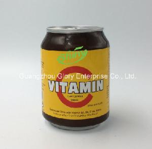 250ml Aluminum Tin Shiny Brand Carbonated Energy Drink with  Vitamin   B12 , B6. B5, B3b1 and Niacin