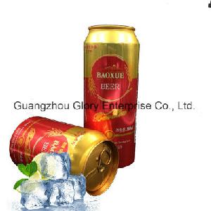 500ml Malt Beer with Original Gravity 12p and Alcohole 5%