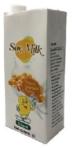 1 Litre Paper Box Natural Soy Bean Milk by Aseptic Cold Filling