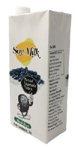 1 Liter Paper Box Blackbean Flavor Soy Bean Milk by Aseptic Cold Filling