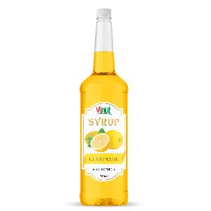 750ml Bottle VINUT Syrup Lemonade juice Vietnam Distribution Fruit Syrup Fresh Liquid Lemonade Juice