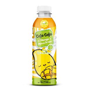 Nata De Coco drink with  Mango   juice  500ml Bottle Cojo Cojo Vietnam Suppliers Manufacturers