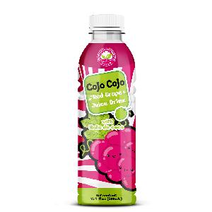 Nata De Coco drink with Red  Grape  juice 500ml  Bottle  Cojo Cojo Vietnam Suppliers Manufacturers