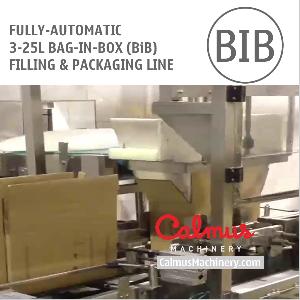 Fully-automatic 3-5-10-20 Litre BiB Filling Machine Bag in Box Cartoning Line