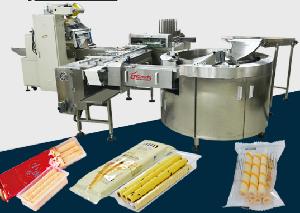 Kendy China full automatic rotory packing solution for cycle pillar chocolates