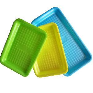 Disposable Tray PS Foam Plastic Food Display Tray