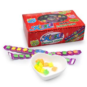 halal Colorful Fruit Flavored Watch Compressed Candy