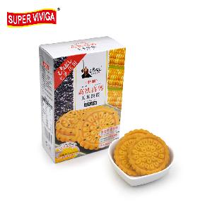 wholesale custom High-iron, high-calcium black sesame-flavored  corn  biscuits