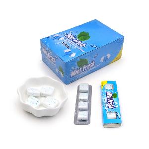wholesale custom new mint flavor bubble gum from china