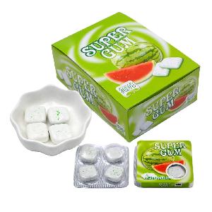 halal super watermelon flavor chewing gum
