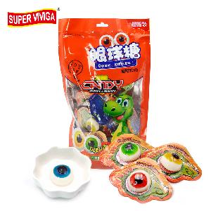 sweets wholesale custom halal yummy eye jelly gummy candy