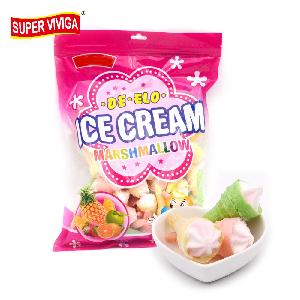 factory wholesale halal crispy cone ice cream marshmallow