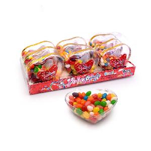 0EM halal rainbow sweet fruit jelly bean candy