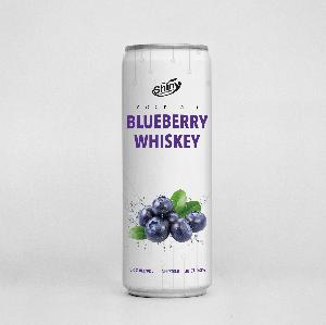 330ml Blueberry Whiskey Cocktail with Blueberrry Juice 3% and Alcohole 5%-Aluminum Tin