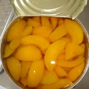Canned yellow peach in  light  Syrup For sale