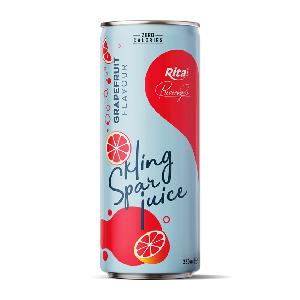 sparkling fruit juice drink from RITA soft drink own brand