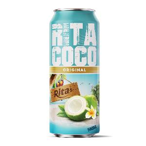 coconut water drink with fruit flavour from RITA beverage manufacturer