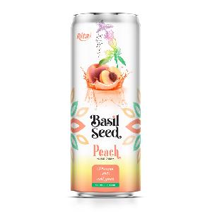 330ml cans Basil seed drink with Strawberry juice from RITA