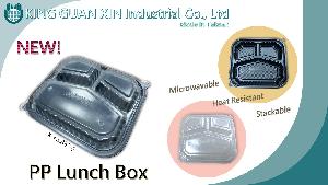 New! PP Lunch Box (Microwavable/Stackable)