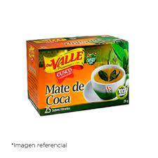 1  Box  Coca Mate ~ 100% Natural peruvian  Leaf  Coca Tea (25 bags)