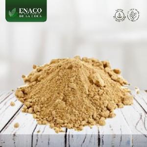leaf coca powder atomized from peruvian
