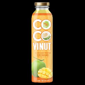 300ml VINUT Coconut water with Mango juice Glass bottle Manufacturer Directory GMO Free