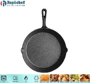 Cast Iron Cookware Frying Pan Skillet HPSK01