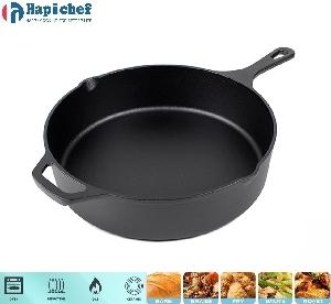 Cast Iron Cookware Frying Pan Skillet HPSK05