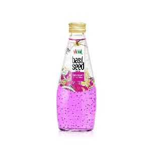Best Price 290ml Red Grape juice drink Primary Ingredient Basil seed Drink Wholesale
