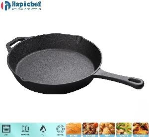 Cast Iron Cookware Frying Pan Skillet HPSK07