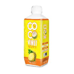 1L VINUT 100% Natural Pure Coconut water with Pineapple Juice Non GMO OEM Beverage Manufacturer