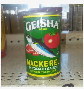 Geisha Mackerel Fish In Tomato Sauce