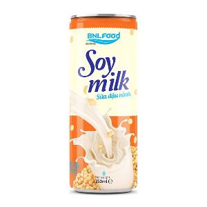 250ml Canned Hight Quality Soy Milk Drink from Beverage