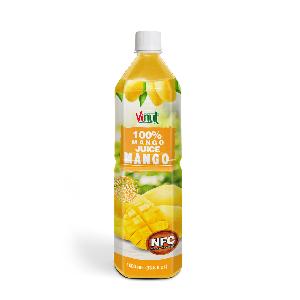 1000ml Pet bottle VINUT Pure Mango juice Manufacturer Directory 100% juice