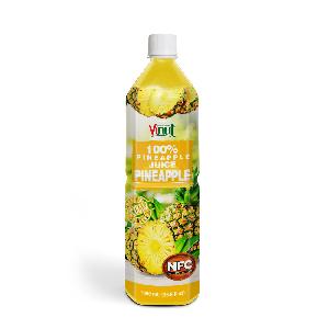 1000ml Pet bottle VINUT Pure Pineapple juice Manufacturer Directory 100% juice