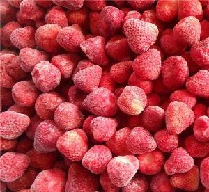 Frozen strawberries