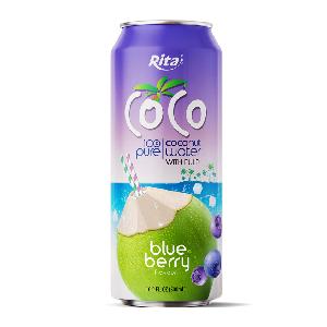 pure original Coconut water with Pulp mix fruit juice RITA NFC beverage