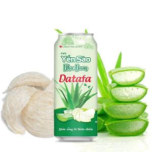 DATAFA 325ml Canned Fresh Juice Aloe Vera with Bird''s Nest Drink