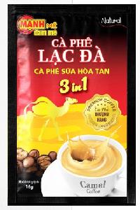 Camel Strong Instant Coffee 3in1 in Bag 16gx16pcs Datafa Manufacturer Supplier in Vietnam